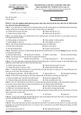 Đề thi Học kì 1 KTPL 12 năm 2025-2026 trường THPT Duy Tân (Quảng Ngãi)